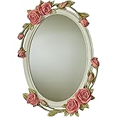 Touch of Class Pink Rose Melody Wall Mirror