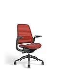 Steelcase 435A00 Series 1 Work Office Chair, Scarlet