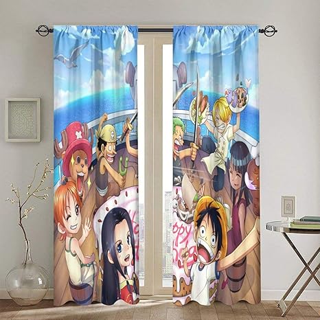 Amazon Co Jp 家庭の飾り付け 100 遮光カーテンワンピース One Piece 1 寝室 フル遮光カーテンパネル 部屋を暗する騒音低減幅52 Inchx高84 Inchパンチングとバーの2種類のタイプがあります選択しやすいです ホーム キッチン