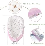 YGJT Baby Nest Pod 0-12 Months Lounger Bassinet Portable Newborn Nest view 4