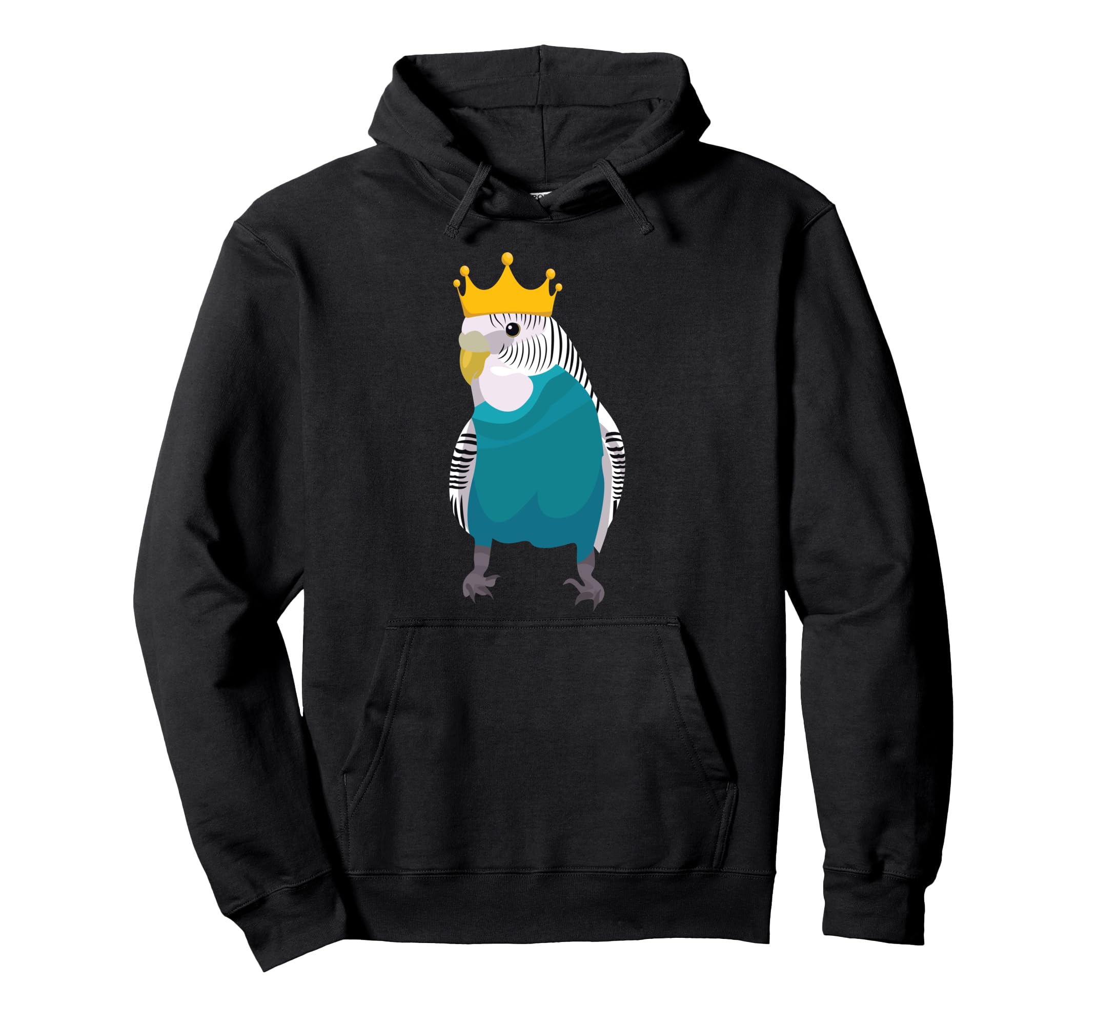 Budgie Bird Parakeet For Budgerigar Owner Pullover Hoodie