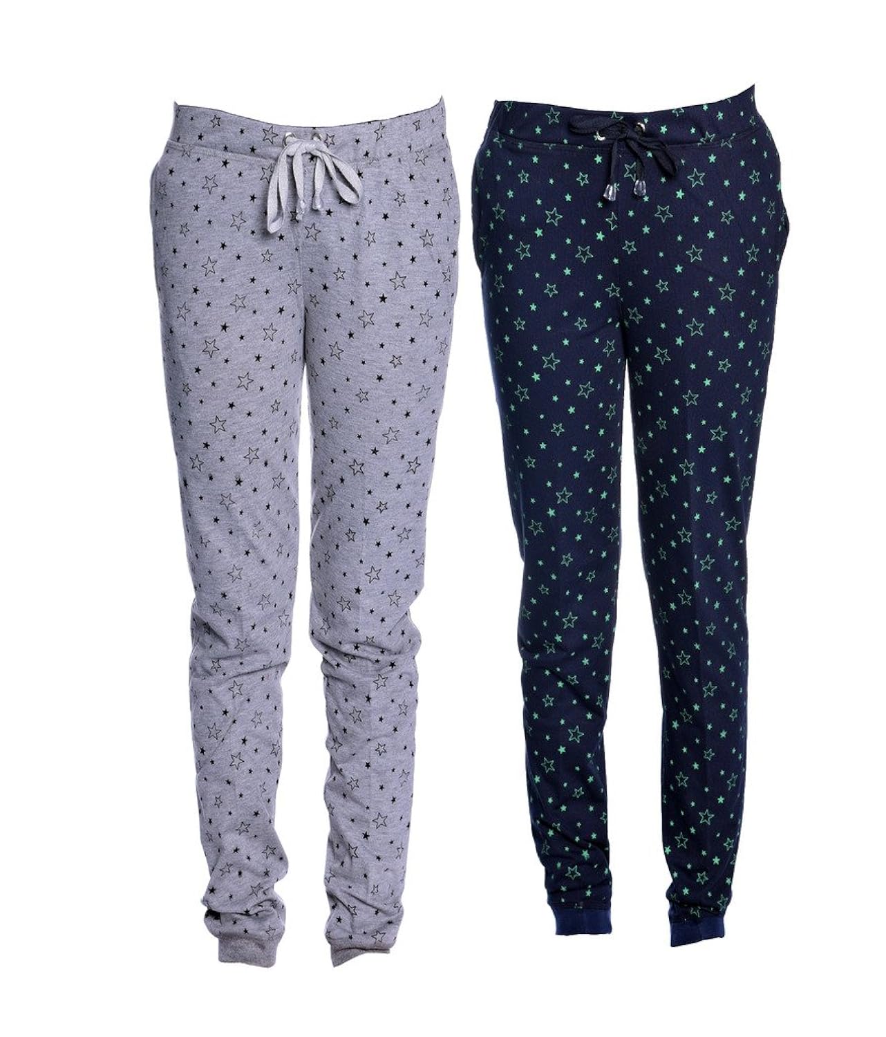 vimal women's cotton trackpants - set of 2