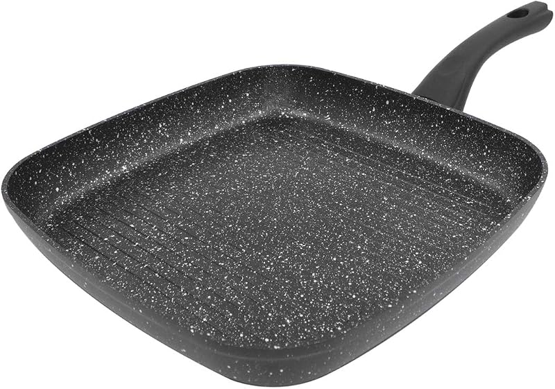 Blackmoor Classic 28cm Griddle Pan Non-Stick Induction Suitable Black