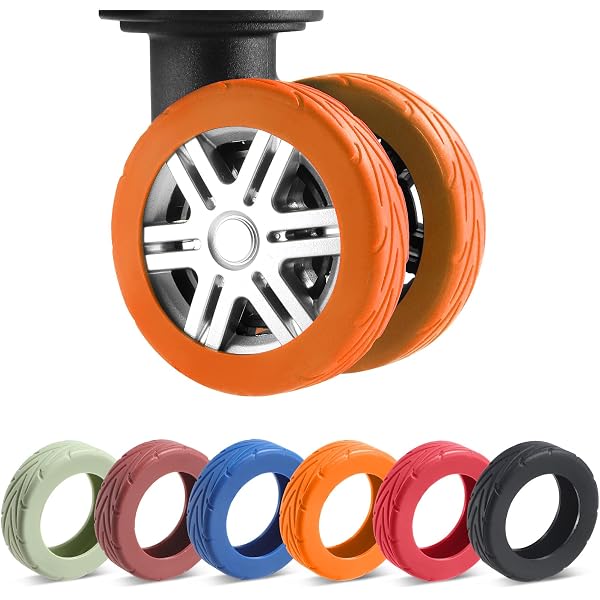 Zoofen Luggage Wheels Replacement 2 Pcs Suitcase Replacement