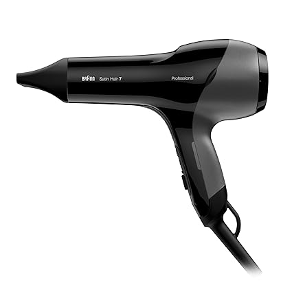 Braun Satin Hair 7 SensoDryer Haartrockner HD 780, mit Thermosensor und Stylingdüse, 2000 Watt
