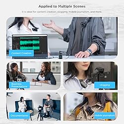 BOYA BY-XM6-S2 Wireless Lavalier Microphone, with