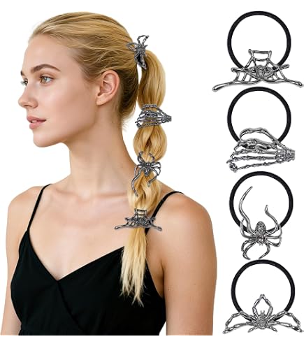 Amazon.com : Aneneiceera Gothic Viking Hair Band with Skull