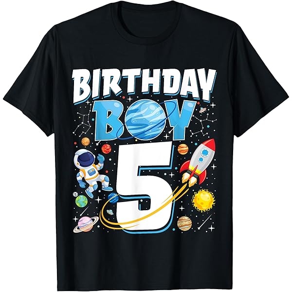 Amazon.com: Outer Space 5 Year Old 5th Birthday Party Solar System