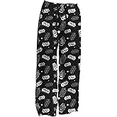 Star Wars Logo and Ships Allover Print Pajama Sleep Pants Licensed