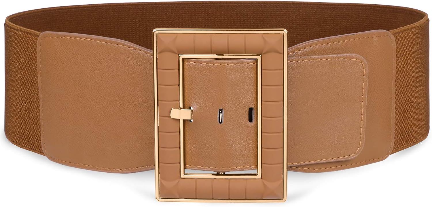 wide stretch belts for dresses