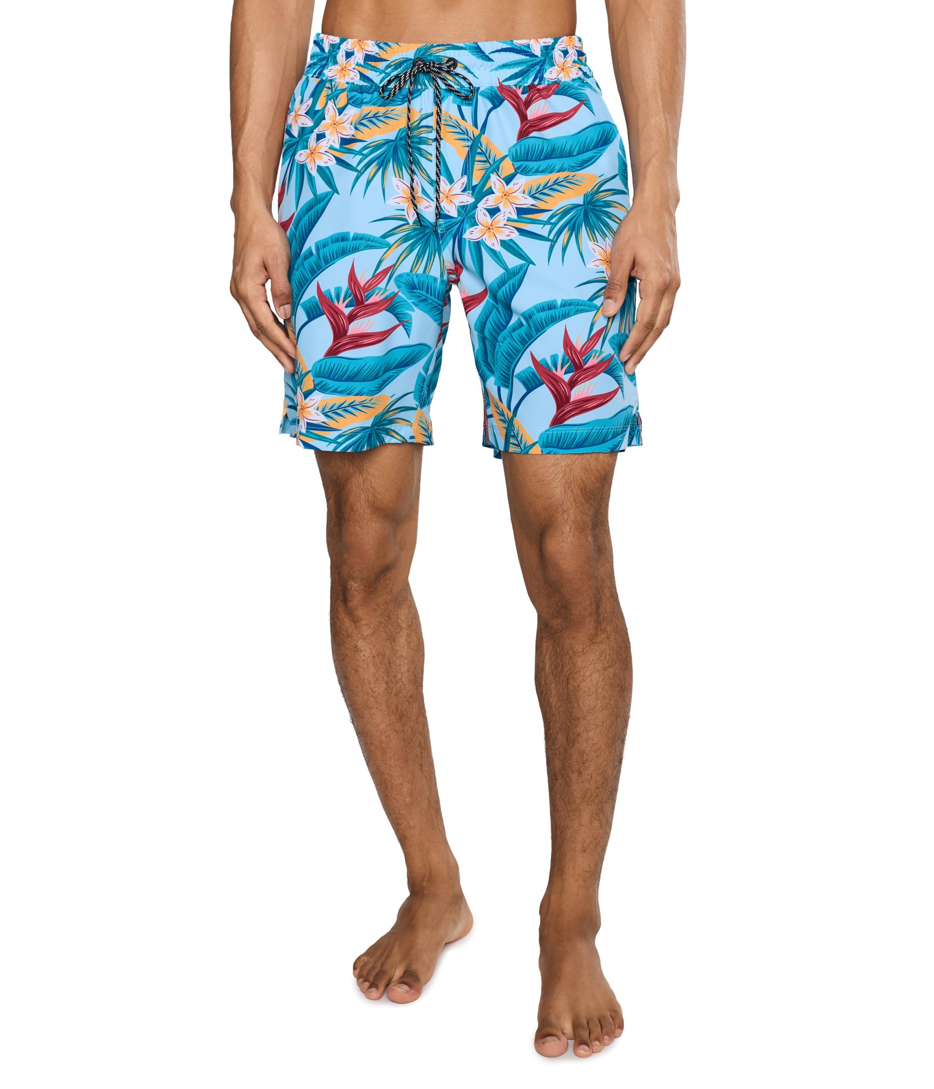 Hurley Men’s Phantom-Eco Block Party 18″ Boardshorts, Tahitian Teal, 29