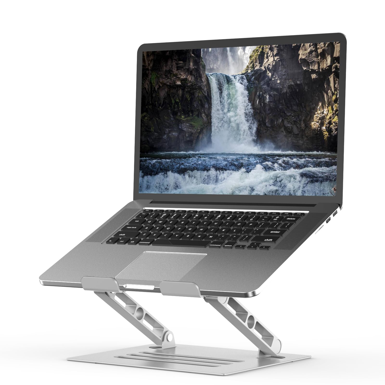 Mua Adjustable Laptop Stand for Desk, Metal Foldable Laptop Riser ...