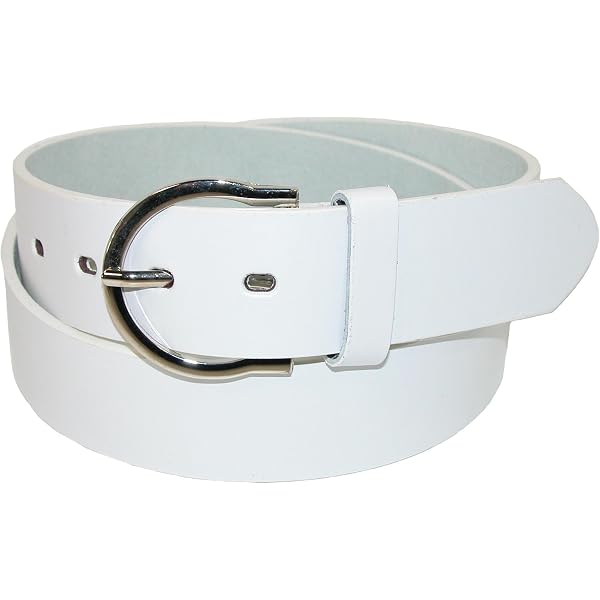 CTM Womens 1 3/8 Inch Wide Basic Bridle Belt, Small, Black  display picture 1
