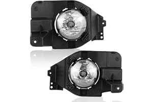 Explorer Fog Light 2013 2014-2015 - RP Remarkable Power, Fog Light Compatible with 2013-2015 Explorer Driving Bumper Fog Lamps Pair,with H11-12V 55W Bulbs Clear Lens FL7097
