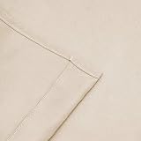 Aspire Homeware Blackout Curtains 46x54 Pencil Pleat Cream Pair view 8
