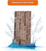 IZODEKOR 3D Wall Panels Brick Effect Cladding Stone Look 2 cm Thick view 6