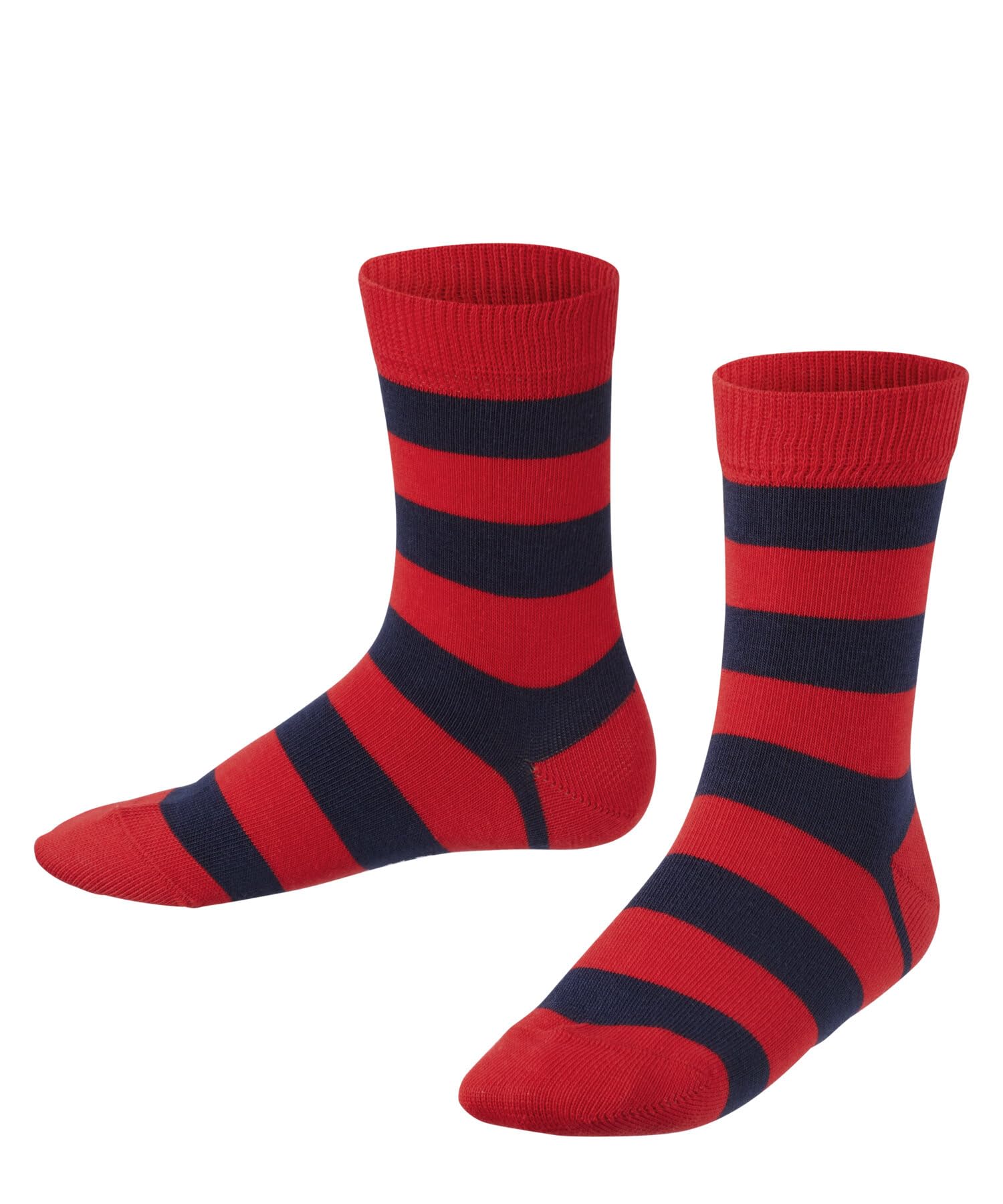 FALKE Unisex Kinder Socken Happy Triple Pack Giftbox K So Baumwolle gemustert 3 Paar, Mehrfarbig Blue Red Mix 0019, 31-34 3