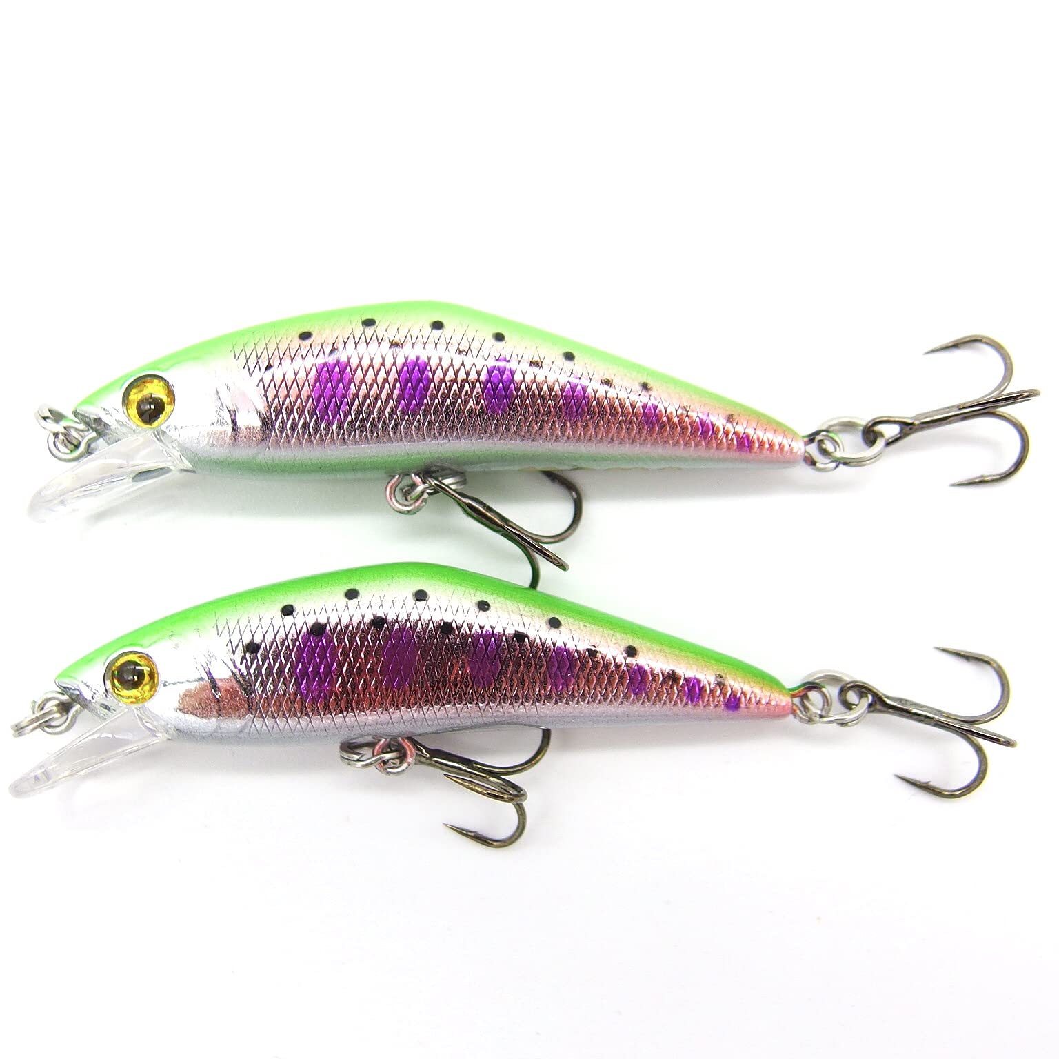 momolures - D-Minnow 50 4.7g Heavy Sinking Minnow for Trout lure fishing versatile color assort set (2pcs x BABY YAMAME)