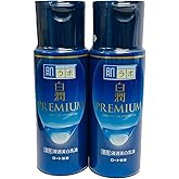 Hada Labo Rohto Shirojyun Premium Penetration Brightening Emulsion 140ml x 2 bottle set