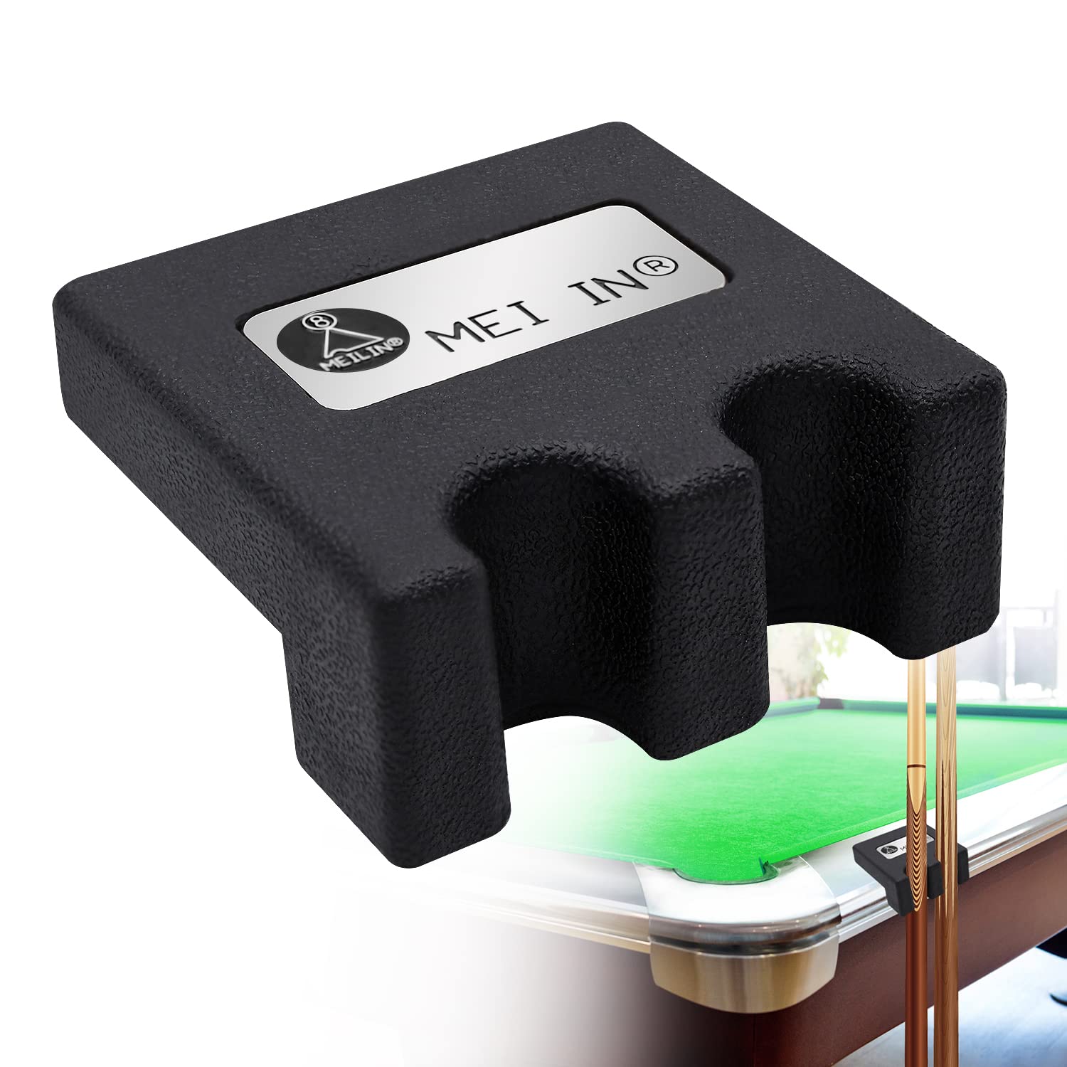 LFSEMINI Pool Cue Holder, 2-Cue Portable Pool Stick