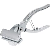 U.S. Art Supply Canvas Stretcher Pliers - 2 3/8" Chrome Fabric Pliers | Spring Return Handle