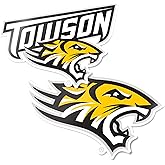 Desert Cactus Towson University Sticker TU Tigers Vinyl Decal Laptop Water Bottle Car Scrapbook Sheet (4 Inch Set V1)