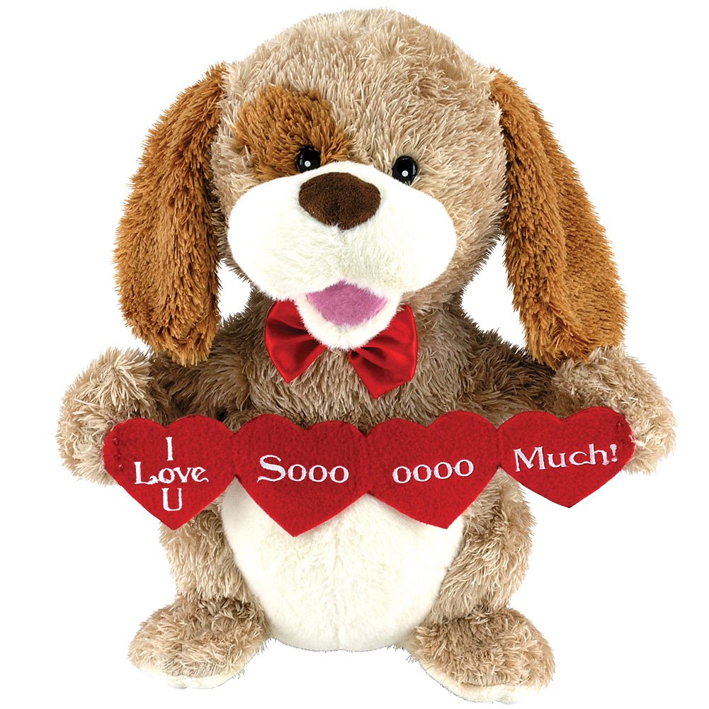 animated stuffed dog