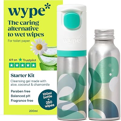 Wype Starter Kit & Refill Bundle | Toilet Gel | 1 Applicator + 2 Refill 100ml