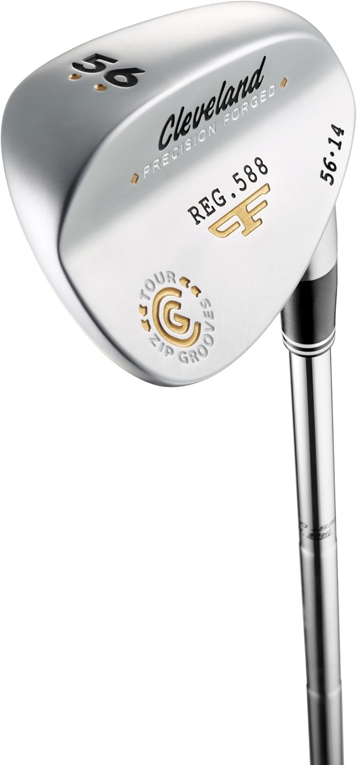Cleveland Golf Men's 588 Satin Wedge, High Bounce