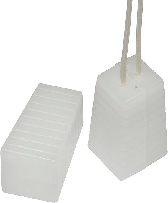 for Safety's Sake! Horizontal Blind Tassels Ivory