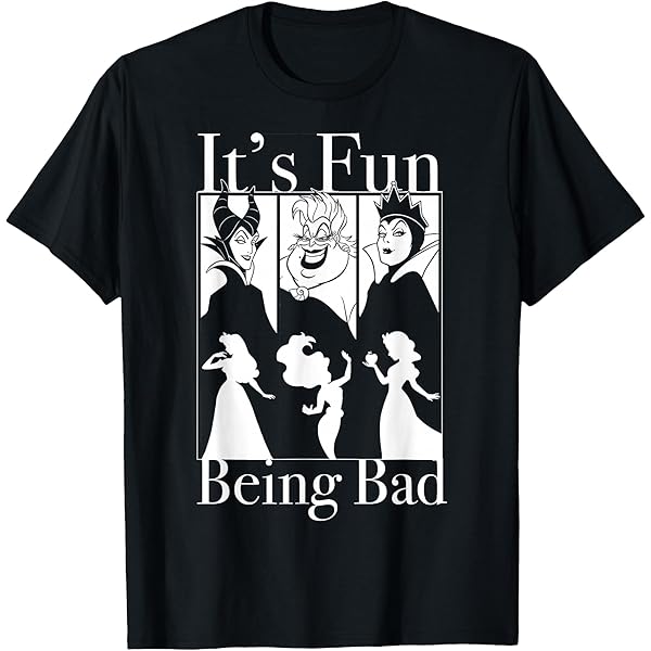 Villians Bad Girls Tee ディズニー ヴィランズ Tシャツ Amazon.com: Disney - Villains Bad Girls T-Shirt : Clothing