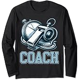 Coach Essential Stopwatch and Whistle Long Sleeve T-Shirt