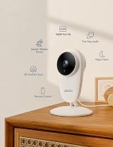 GNCC C1Pro 2K Baby Monitor Night Vision Crying Motion Sound Detection Two-Way view 2