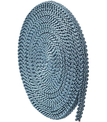 BEL AVENIR Gimp Braid Trim Cord 1.6 Cm/0.63 Inch Wide, 10