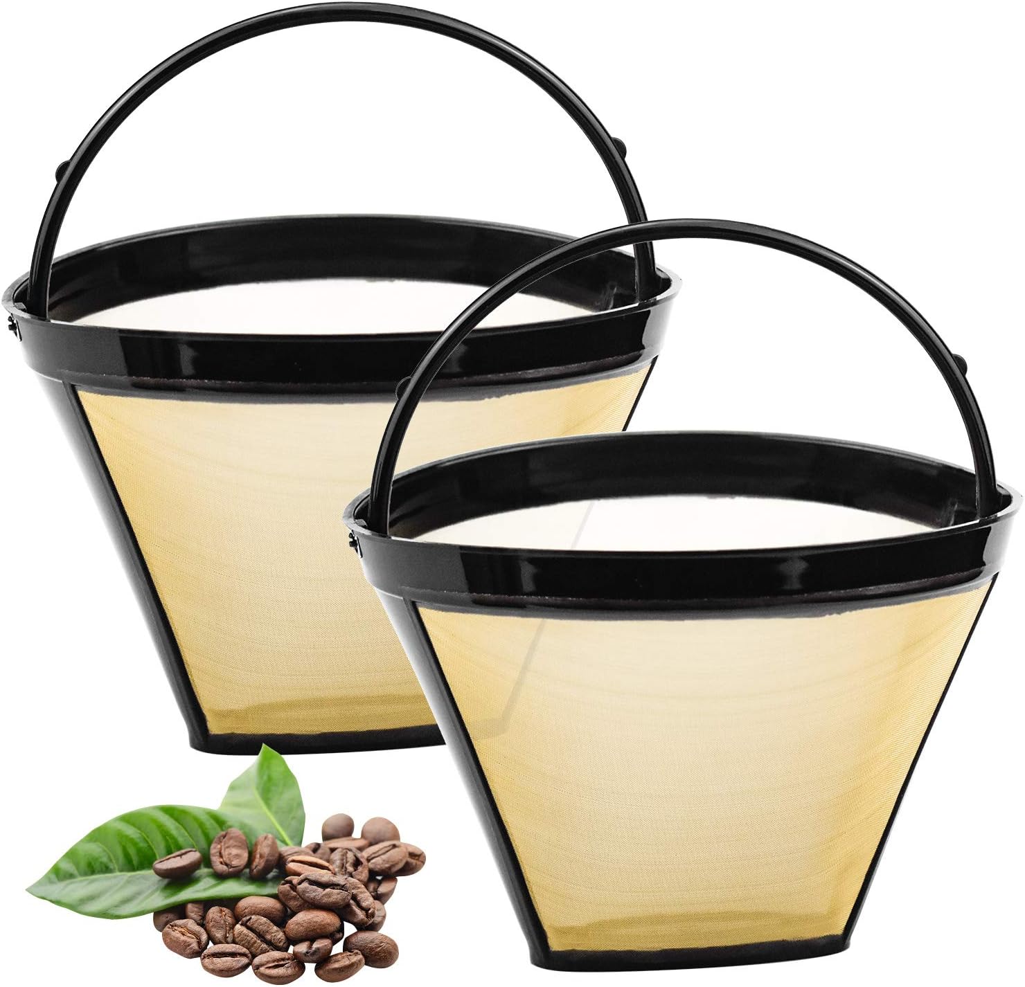 Coffee Filter Basket YEOSEN Reusable Stainless Steel 8-12 Cup