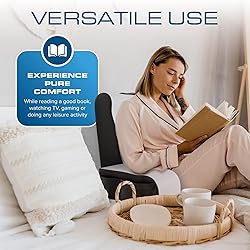 Kolbs Wedge Reading Cushion, Back Pillow for Bed