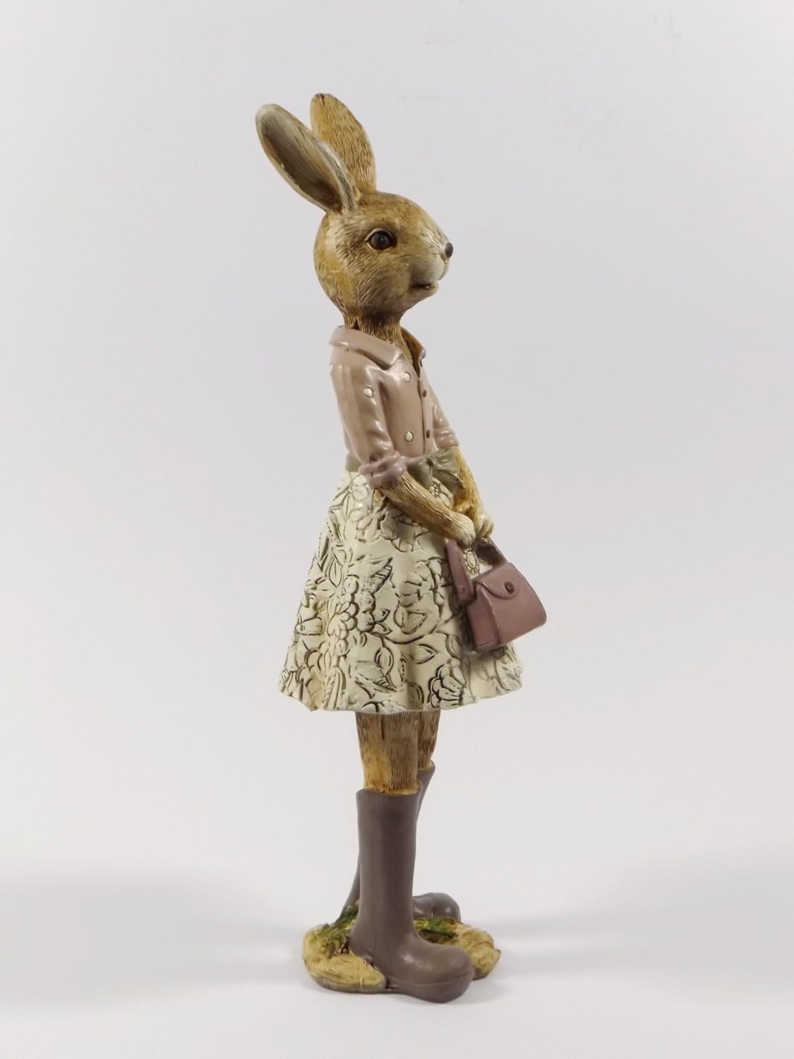 Tierfigur Hase Dekoration Teichfiguren Tier Skulpturen Garten Figuren Statue