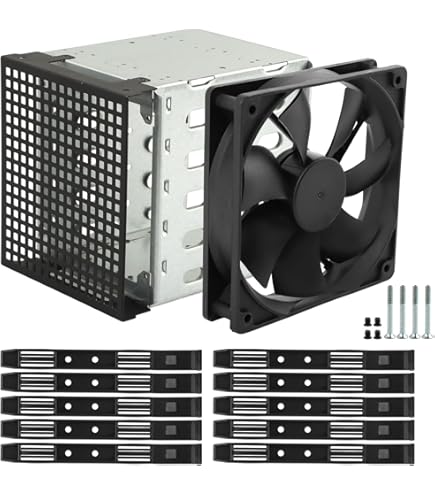 Amazon.com: EverCool Dual 5.25 in. Drive Bay to Triple 3.5 in. HDD