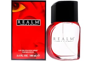 Realm By Erox Corporation For Men. Eau De Cologne Spray 3.4 Oz, RED