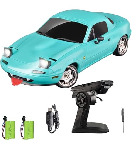 ラリマー D Amazon.com: Moonzeamus LD1804 RC Drift Car 1:18 Scale Mini MX-5