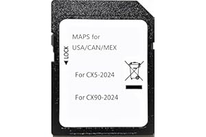 ULFENG 2023 Latest Navigation sd Card Compatible with M***da CX5-2024 CX90-2024