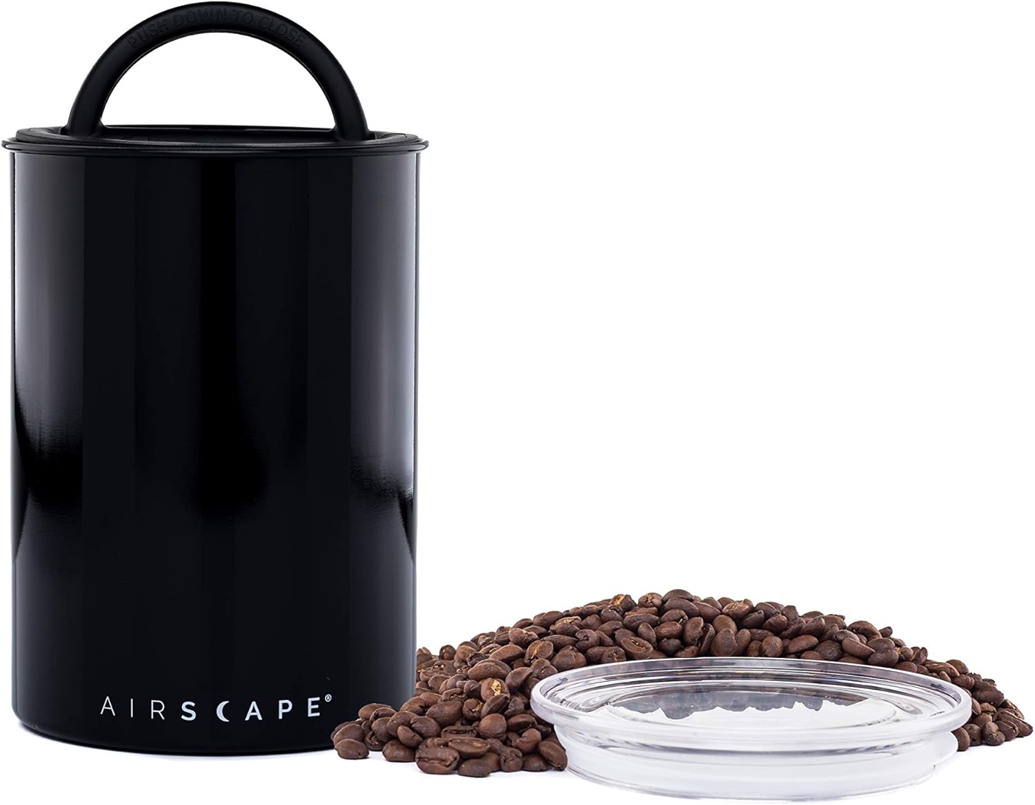 Airscape Coffee and Food Storage Canister Patented Airtight Lid