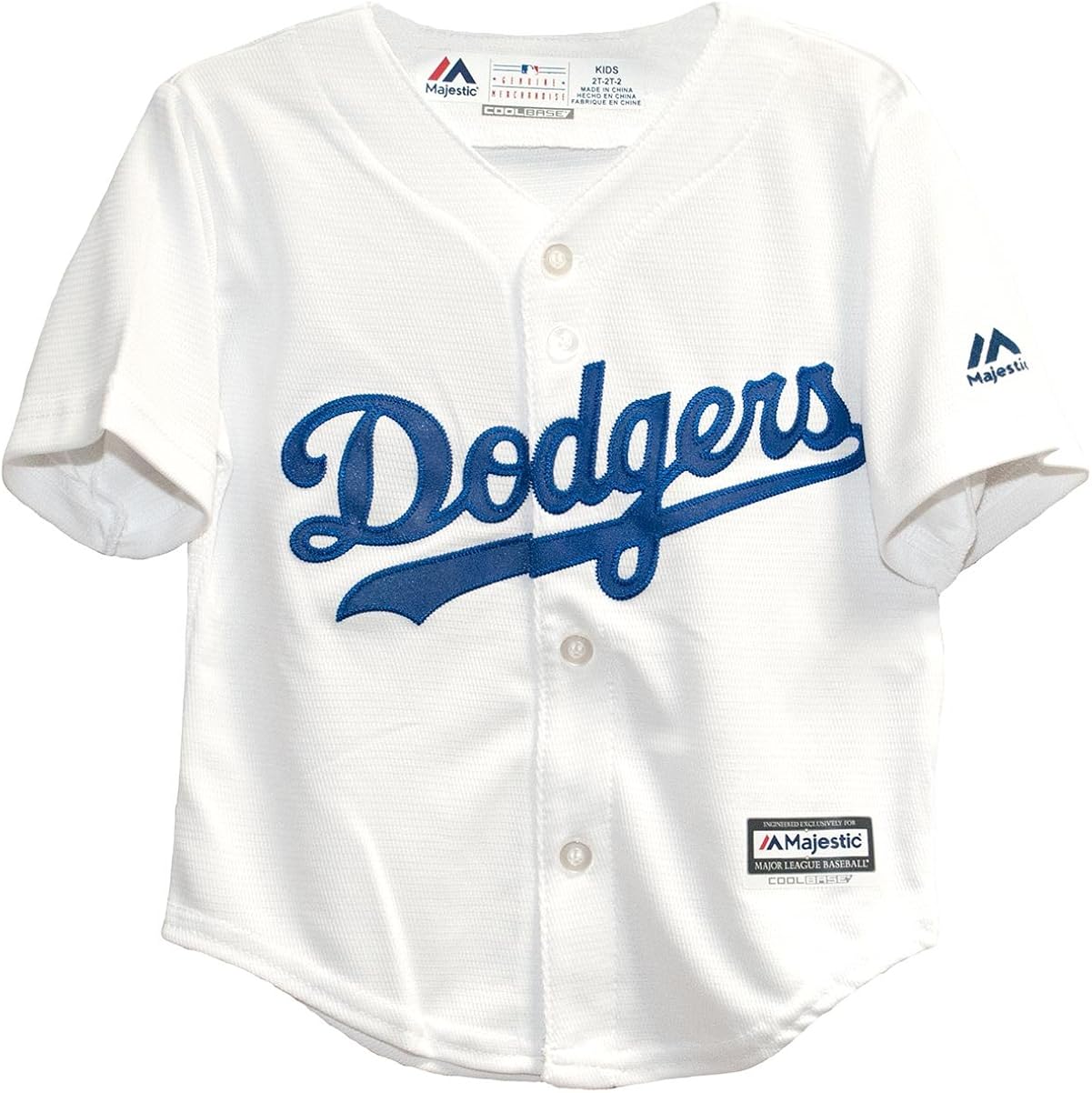 MAJESTIC Toddler Home Replica Jersey LA Dodgers 4T