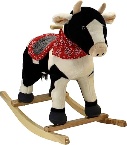 cow rocking horse