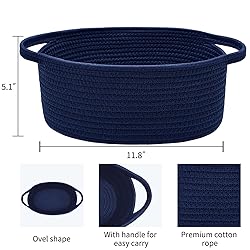 ABenkle Small Basket with Handles - Decorative