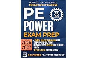 PE Power Exam Prep: The Most Complete Study Guide with Practice Problems, Step-by-Step Solutions, In-Depth Reviews & Full Exa
