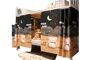 Qubanda Dorm Home Bunk Nets Bed Curtains Cloth Bed Canopy Blackout College Students Shading Nets Breathable Single Sleeper