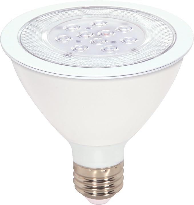 Satco Products S9089 11-Watt (75-Watt) 780 Lumens PAR30 Long Neck LED...