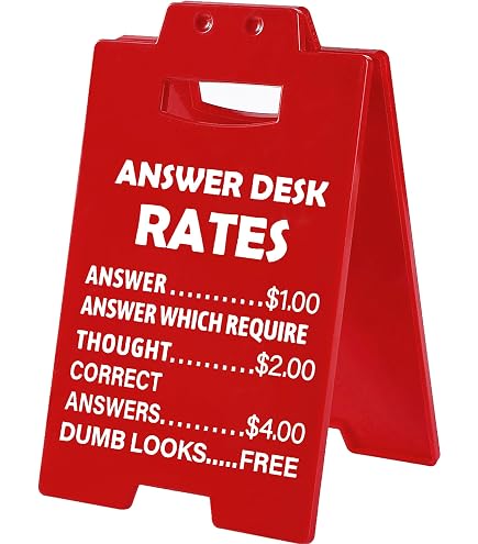 Funny Desk Sign - 'NO CRISIS ALLOWED THIS WEEK' Office Decor, Sarcastic Cubicle Gift