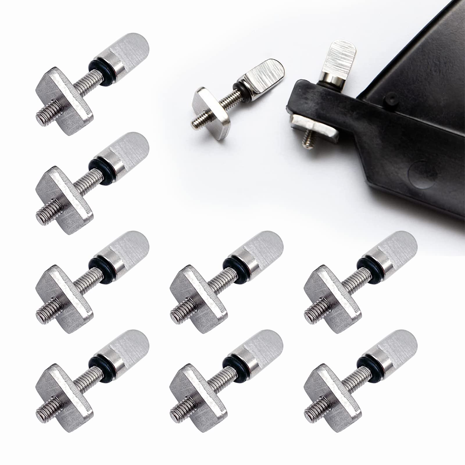 mohito 8 Pieces Surfboard Screw, Surfboard Fin Screw, Sliding Fin Screws for Longboard, Surfboard and Paddle Board